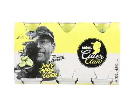 Möhl Juicy Apple Cider Dose 6x33cl
