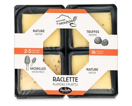 Moléson Racletteplatte assortiert