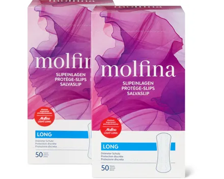 Molfina-Damenbinden oder -Slipeinlagen