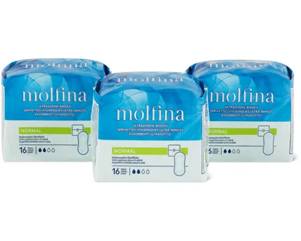 Molfina Ultra-Binden, FSC®, 3er-Pack