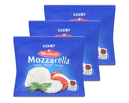 Mollini Mozzarella IPS 3x150g