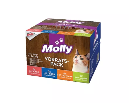 Molly Katzennahrung nass