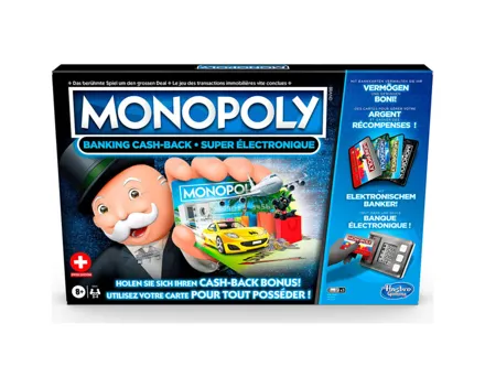 Monopoly Banking Cash-Back Schweizerversion 8+ Jah