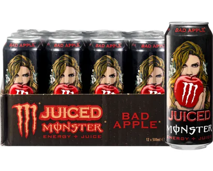 Monster Energy Drink Juiced Bad Apple