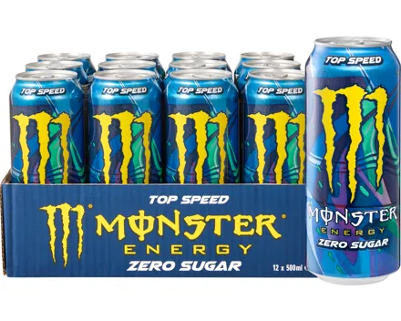 Monster Energy Drink Top Speed Zero Sugar