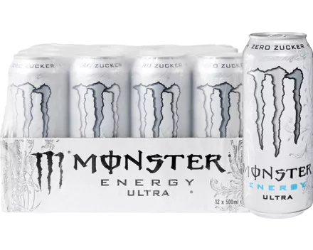 Monster Energy Drink Ultra White