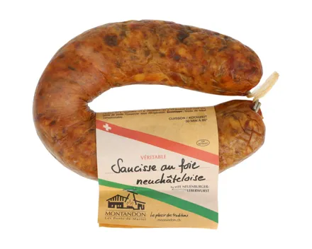 Montandon Saucisse au foie ca. 375g