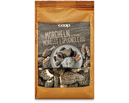 Morcheln getrocknet