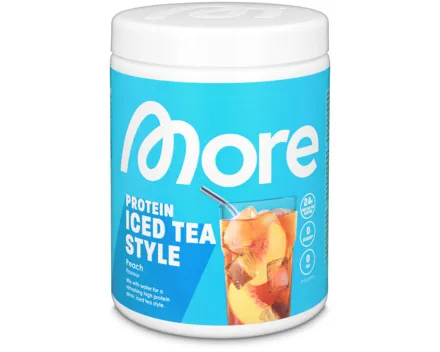 More Nutrition Clear Peach Ice Tea