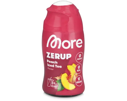 More Zerup Peach Ice Tea