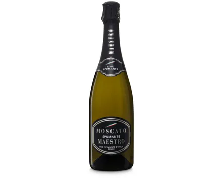 Moscato Spumante d'Italia Maestro, dolce – Schaumwein, Italien (0.75l)