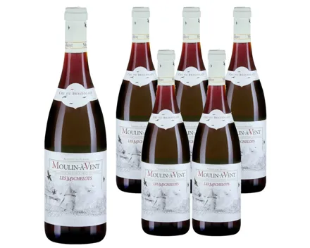 Moulin-à-Vent AOP Les Michelots 6x 75cl (2023) – Rotwein, Frankreich (0.75l)