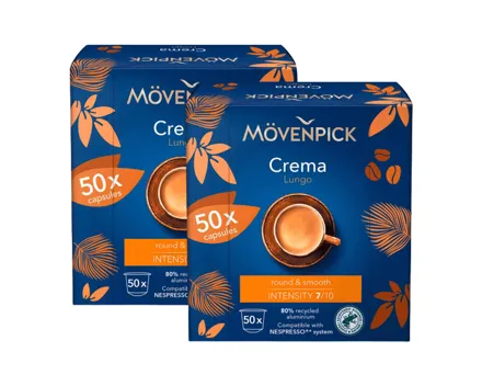 Mövenpick Crema Lungo Kaffeekapseln 2er