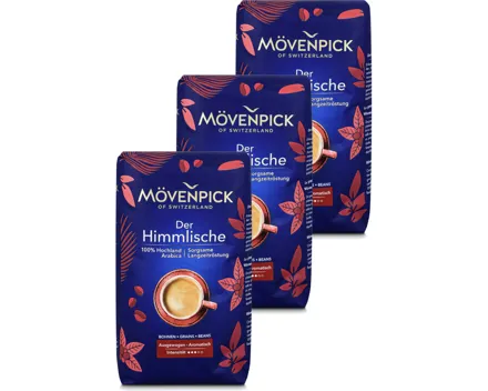 Mövenpick DER Himmlische Kaffeebohnen 3x500g