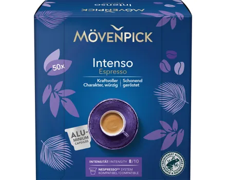 Mövenpick Kaffee Espresso Intenso 50 Kapseln
