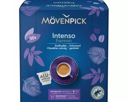 Mövenpick Kaffee Espresso Intenso 50 Kapseln