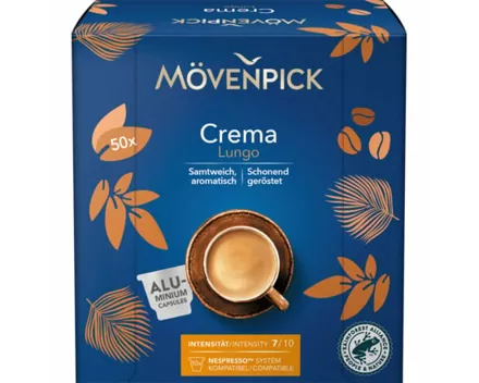 Mövenpick Kaffee Lungo Crema 50 Kapseln