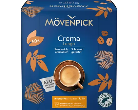Mövenpick Kaffee Lungo Crema 50 Kapseln