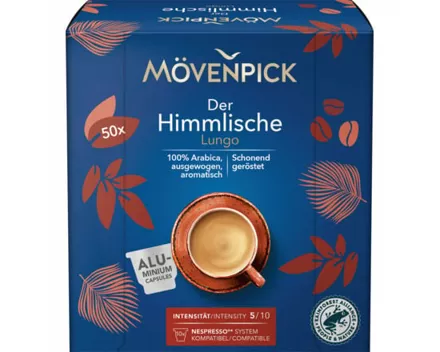 Mövenpick Kaffee Lungo der Himmlische 50 Kapseln