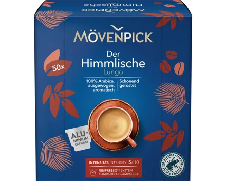 Mövenpick Kaffee Lungo der Himmlische 50 Kapseln