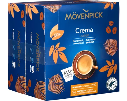 Mövenpick Kaffeekapseln Crema