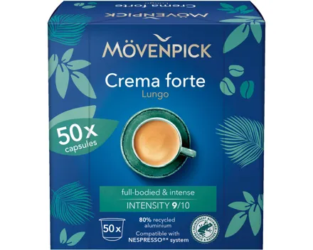 Mövenpick Lungo Crema Forte 50 Kapseln