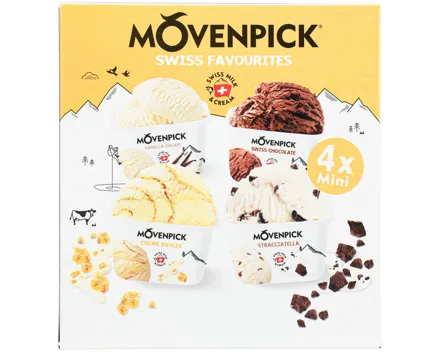 Mövenpick Swiss Favourites 4x100ml