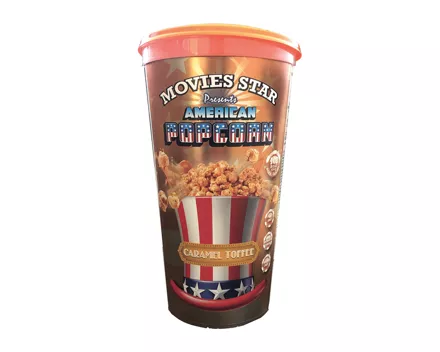 Movies Star Popcorn Becher Caramel Toffee