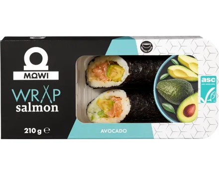 Mowi Sushi Wrap salmon Avocado