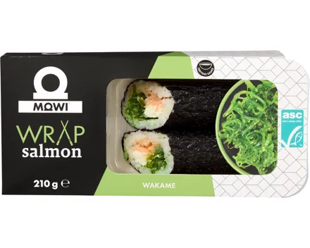 Mowi Sushi Wrap Wakame