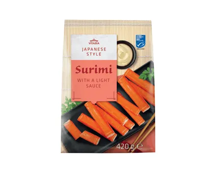 MSC Surimi mit Sauce