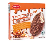 MUCCI Nut Nougat Sticks, Caramell