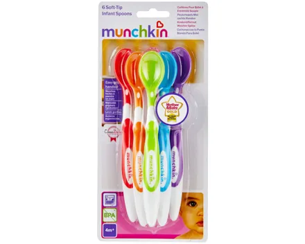 Munchkin Baby-Löffen ab 4+ Monate 6 Stück