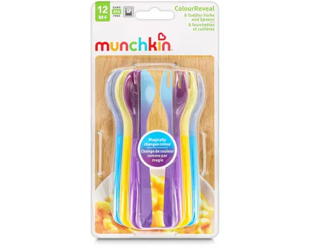 Munchkin Color Reveal Löffel & Gabbeln ab 12+ Monate