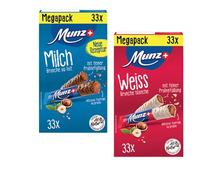 Munz Prügeli Mega-Pack Milch / Weiss / Haselnuss