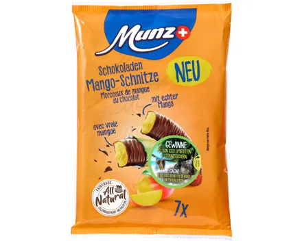 Munz Schokoladen-Mango-Schnitze