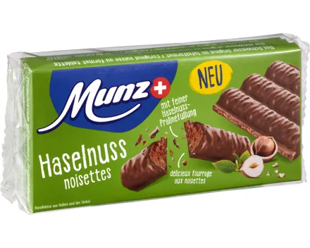 Munz Tafel Haselnuss
