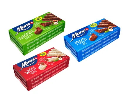 Munz Tafelschokolade Branche 3x