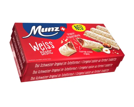 Munz Tafelschokolade Branche Trio