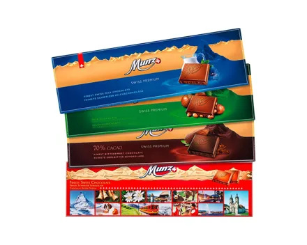 Munz Tafelschokolade Swiss Premium