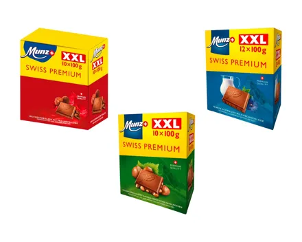 Munz Tafelschokolade XXL