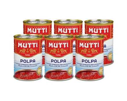 Mutti Polpa 6x400g
