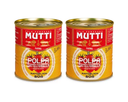 Mutti Polpa Datteltomaten 2x300g