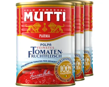 Mutti Polpa Tomaten 3 x 400 g