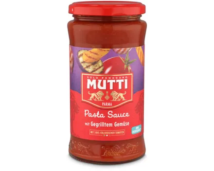 Mutti Sugo mit gegrilltem Gemüse