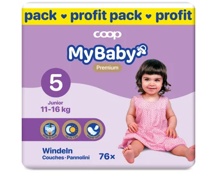 My Baby 5 Junior 11-16 Kg Profit Pack 76 Stück