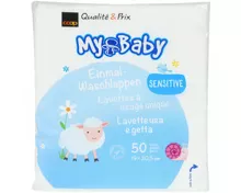 My Baby Einmal-Waschlappen Sensitive