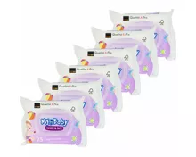 My Baby Hands & Face Feuchttücher Travel-Pack 6x 25ST