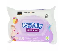 My Baby Hands & Face Feuchttücher Travel-Pack