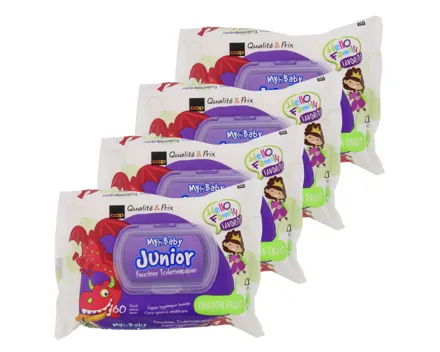 My Baby Junior Dragon Fruit feuchtes Toilettenpapier 60 Stück 4x 60St